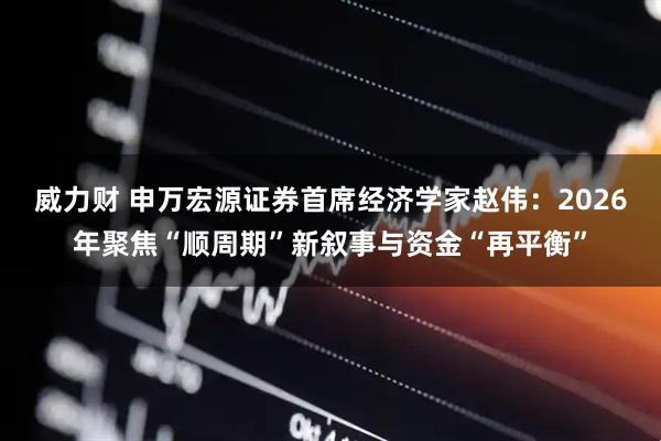 威力财 申万宏源证券首席经济学家赵伟:2026年聚焦“顺周期”新叙事与资金“再平衡”