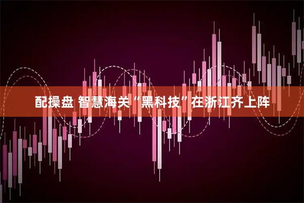 配操盘 智慧海关“黑科技”在浙江齐上阵